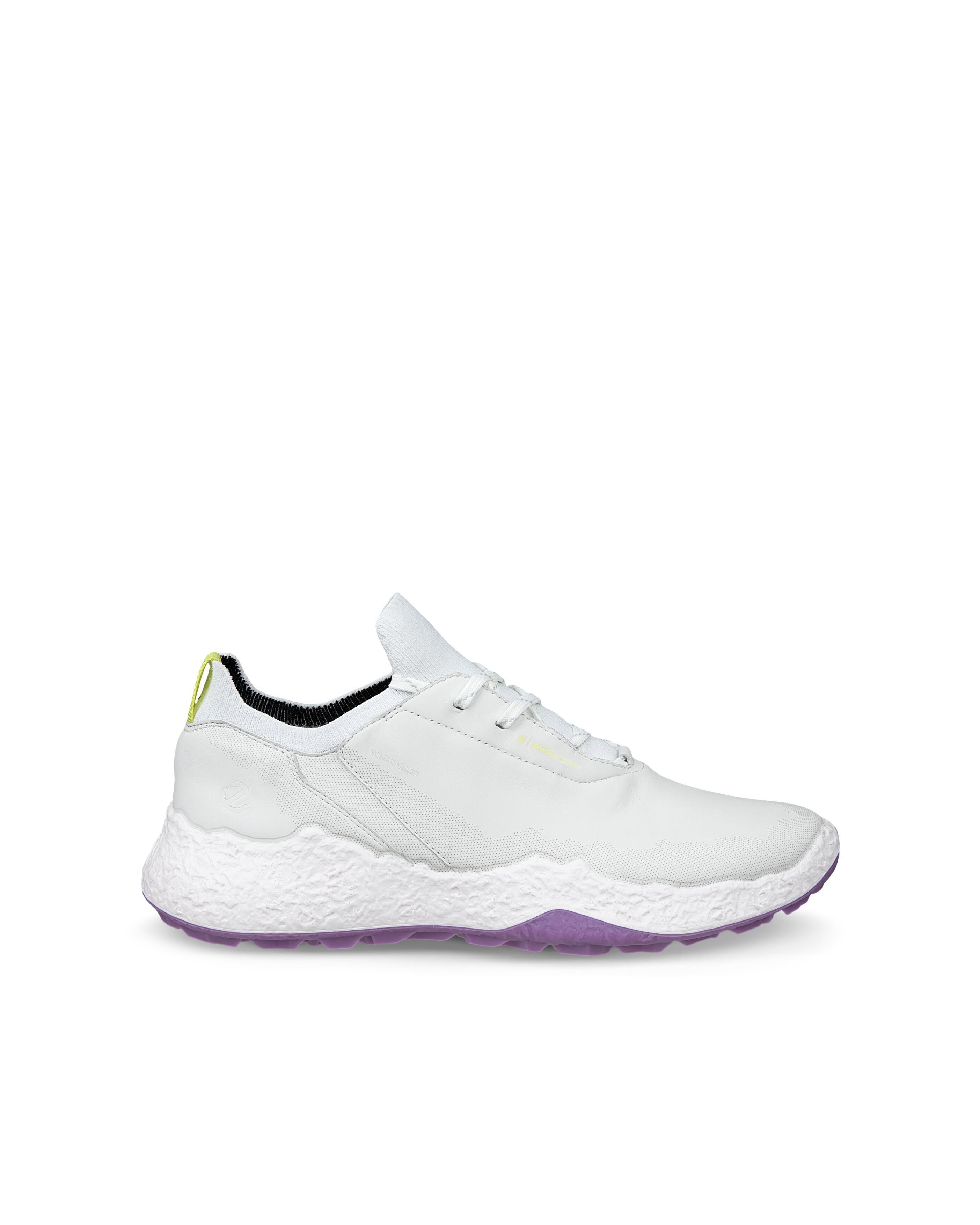 Women's BIOM H5 Spikeless Golf Shoe - White/Purple | ECCO | Golf